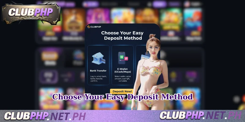Choose Your Easy Deposit Method